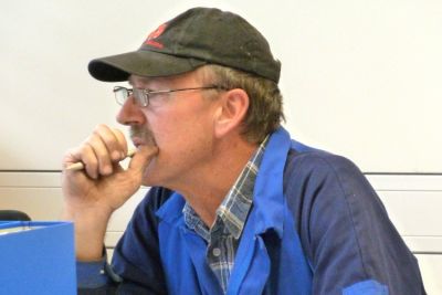 Steelwork expert Karl Buhmann retires